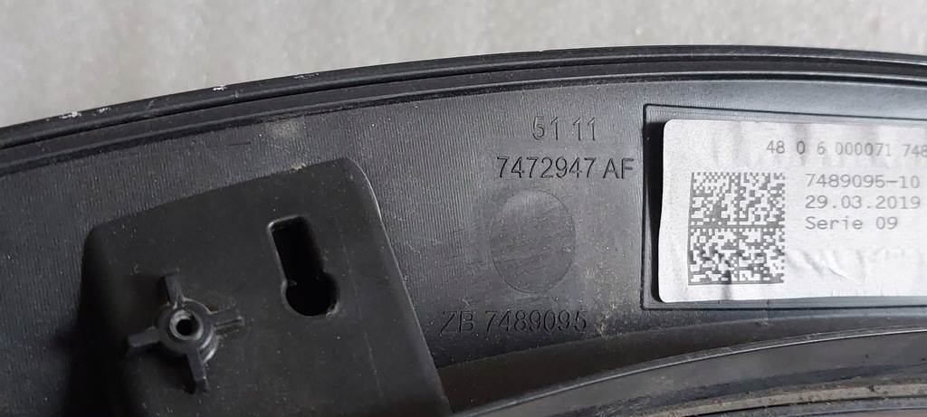 фото №5, Bmw i3 молдинг крыла левая задняя 7472947