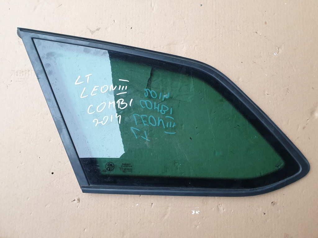 фото №1, Стекло боковая кузовная seat leon iii 3 kombi 5f 2012- 2014 roku