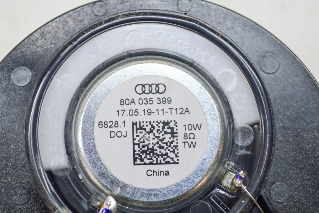 фото №6, Audi q5 fy панель приладів приладова динамік високочастотний 80a035399 2.0 дизель 140k