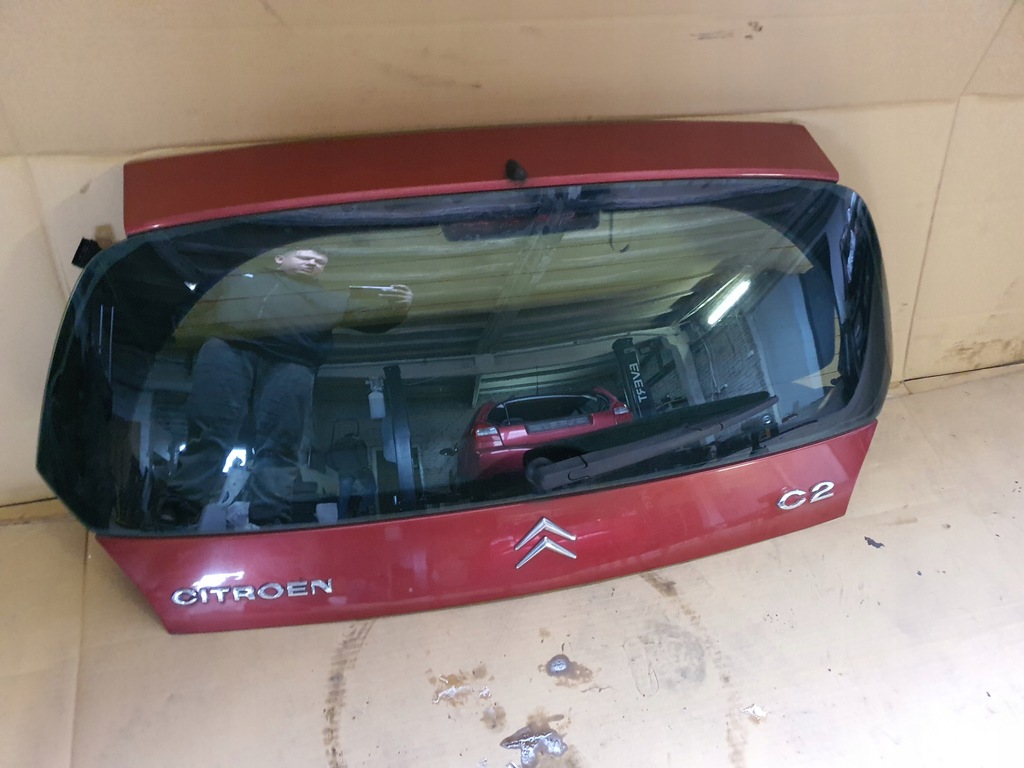 фото №1, Крышка багажника багажника citroen c2 góra верхний