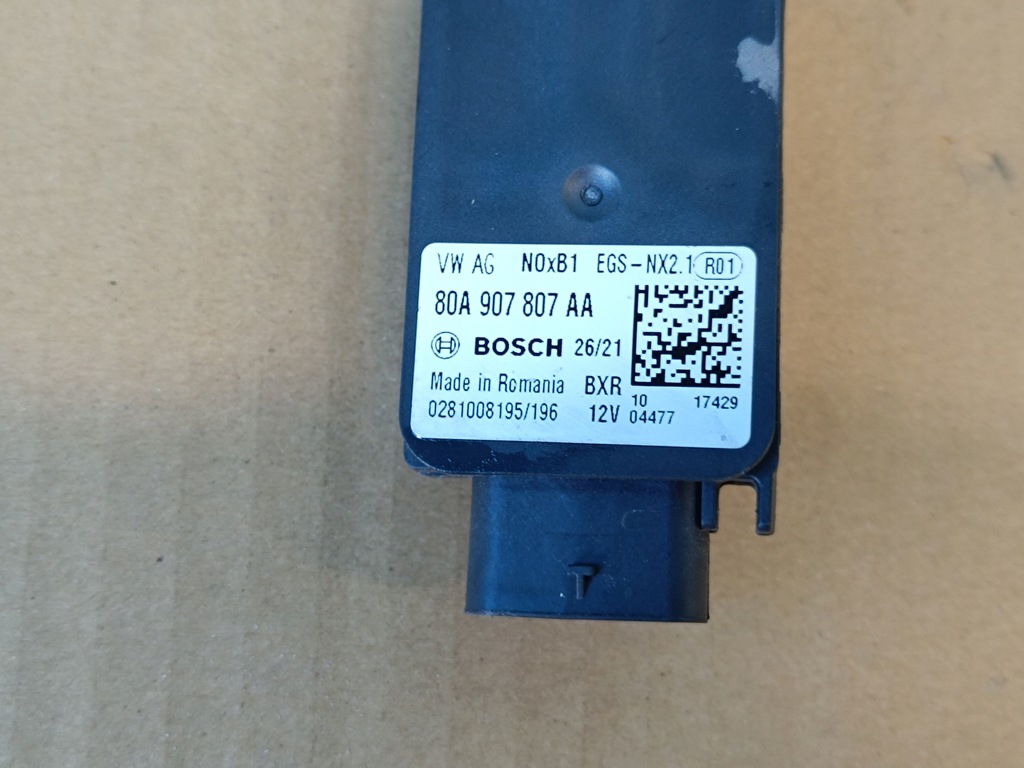 фото №9, Audi q5 fy lift 2.0 tdi 150kw 2022 r датчик лямбда-зонд nox 80a907807aa