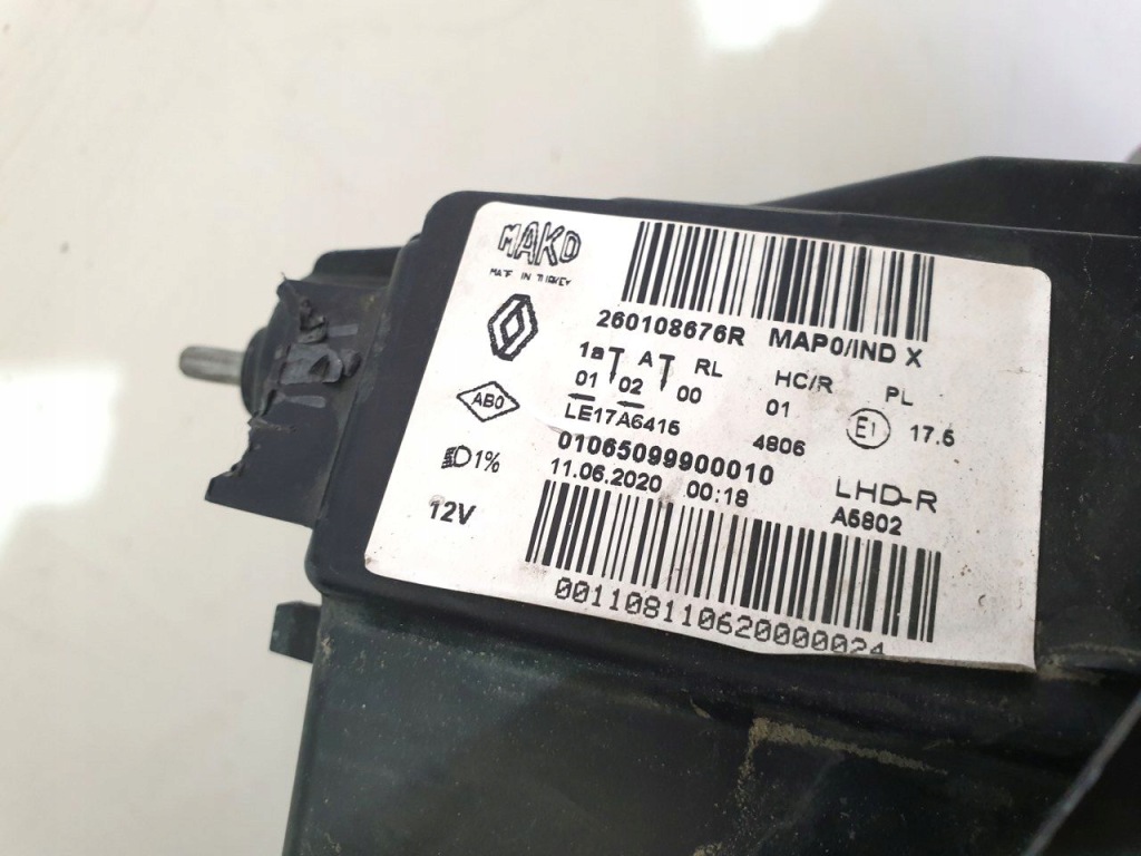 фото №6, Renault clio v 5 лампа перед передня права full led 260108676r europa org