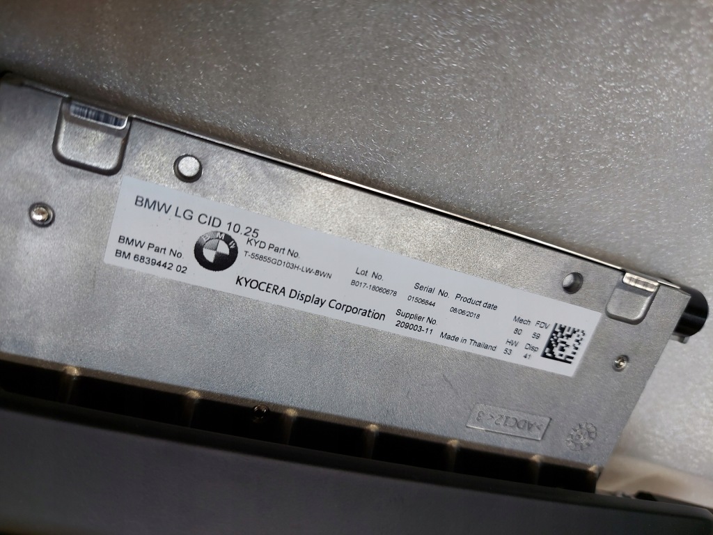 фото №9, Bmw 7 g11 g12 дисплей средний navi навигация экран 683944202