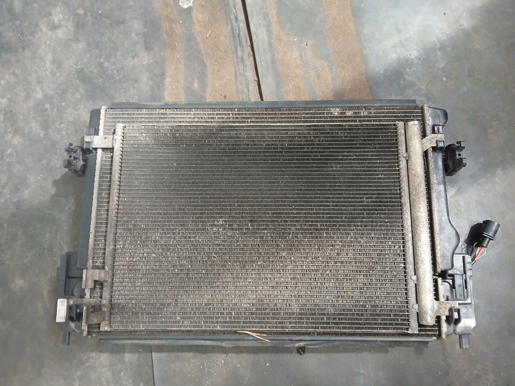 Радиатор воздуха интеркулер вентилятор комплект vw seat leon 3 audi Недорого