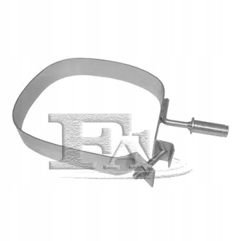 фото №1, 234-955 хомут глушника citroen c4 peugeot 307