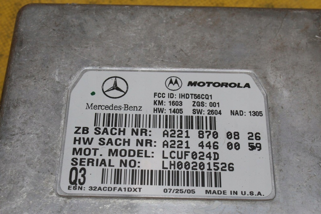 фото №5, Блок управления bluetooth mercedes w211 a2118700826