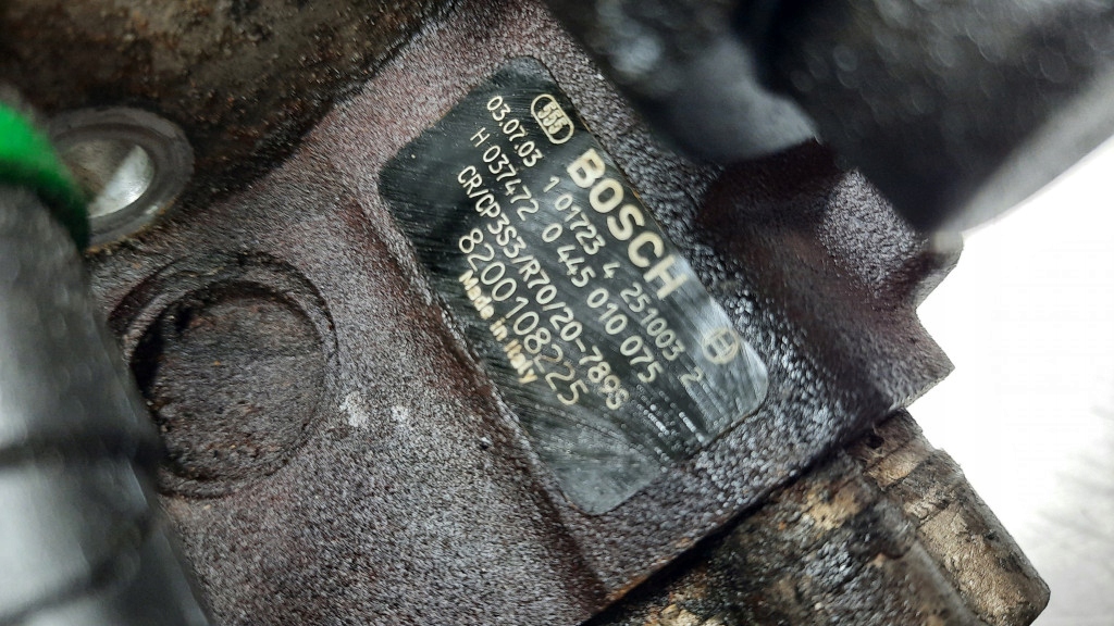 фото №7, Насос упорскування 8200108225 0445010075 renault scenic ii 1,9 dci