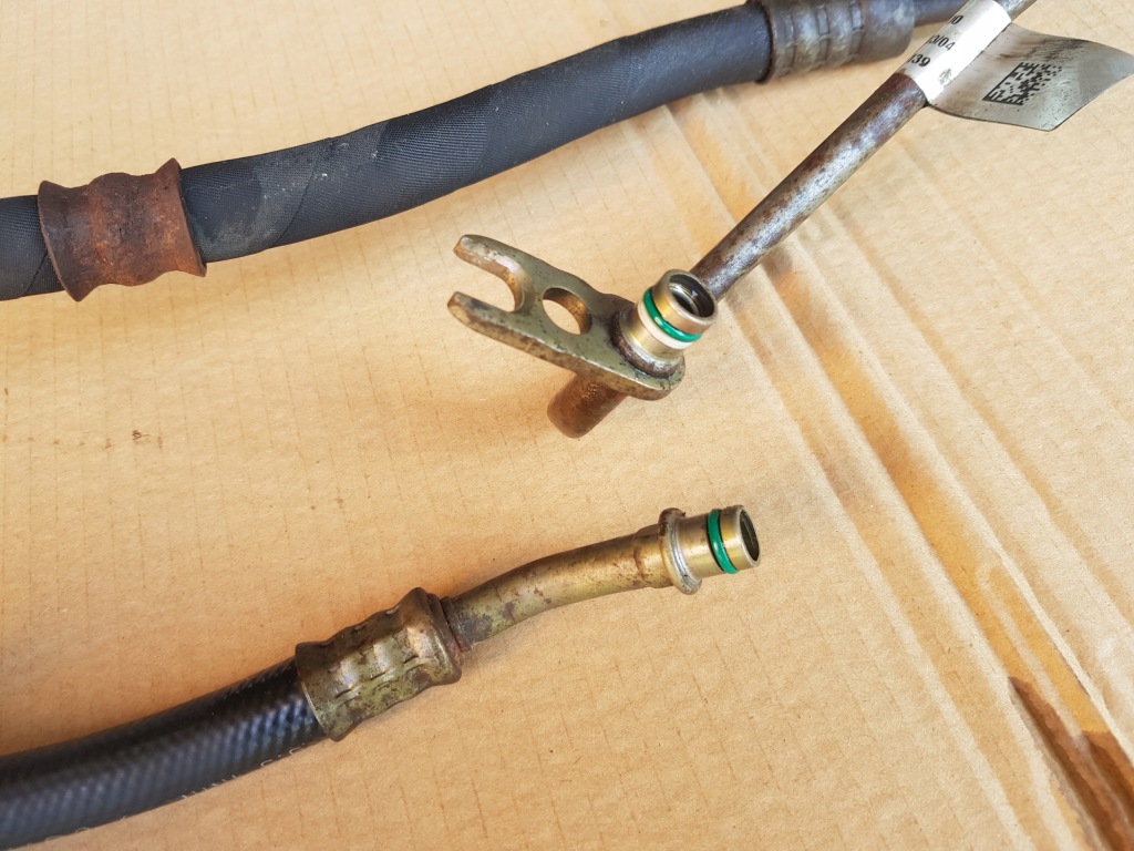 Комплект трубопровод усилителя zf opel zafira b / astra h 13122703 13122700 с Разборки