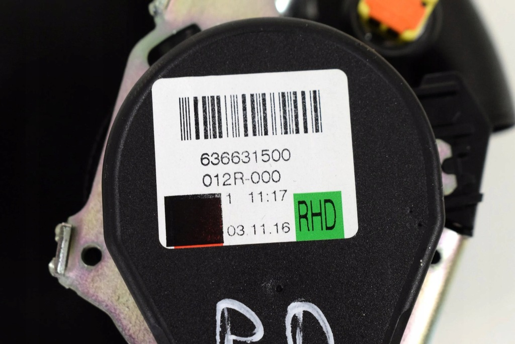 фото №5, Maserati levante 2017 права сторона pas безпеки сидіння передній