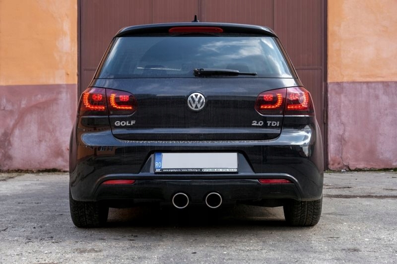 фото №9, Задній бампер r20 look do vw golf vi mk6 хетчбек
