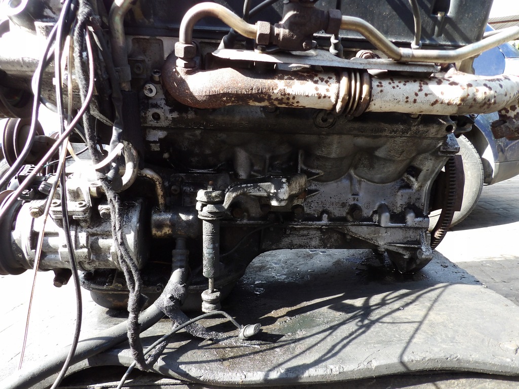 фото №9, Mercedes w126 coupe 4,2b двигатель kompletny 116965