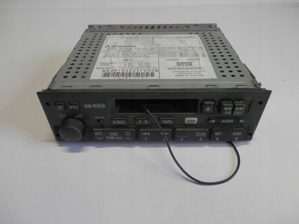 фото №1, Mitsubishi pajero iii радіо mz312719