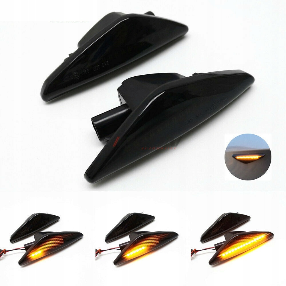 Купить Bmw led поворотники x3 f25 динамические smoke