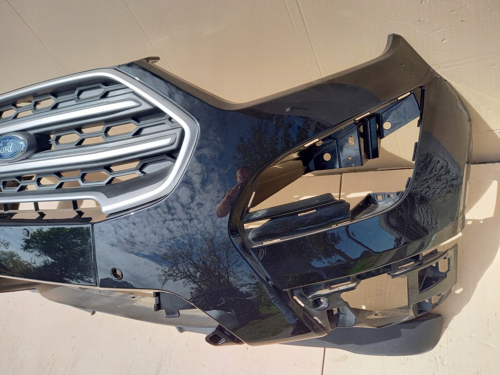 фото №3, Ford ecosport бампер передній решітка радіатора оригінал!