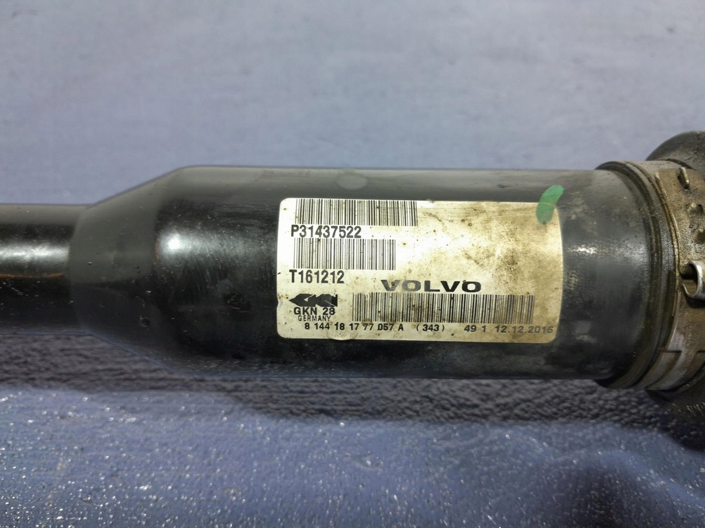 фото №6, Volvo xc60 i привідний вал права перед передня довга автоматична коробка передач 31437522 d4204t14