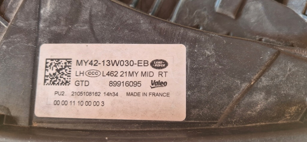 фото №4, Фара full led левый land rover discovery v