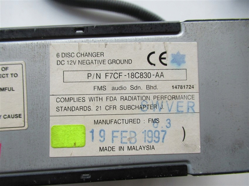 фото №4, Чейнджер ford 7fcf-18c830-aa