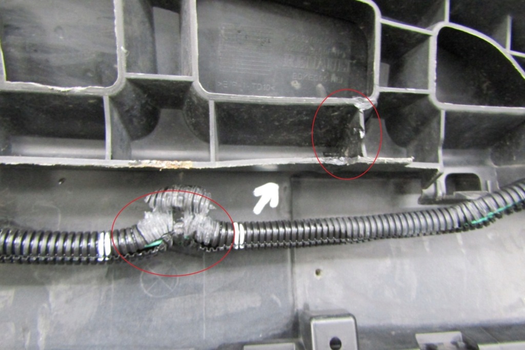 Бампер перед передний renault megane 3 3 рестайлинг  13- в Украине