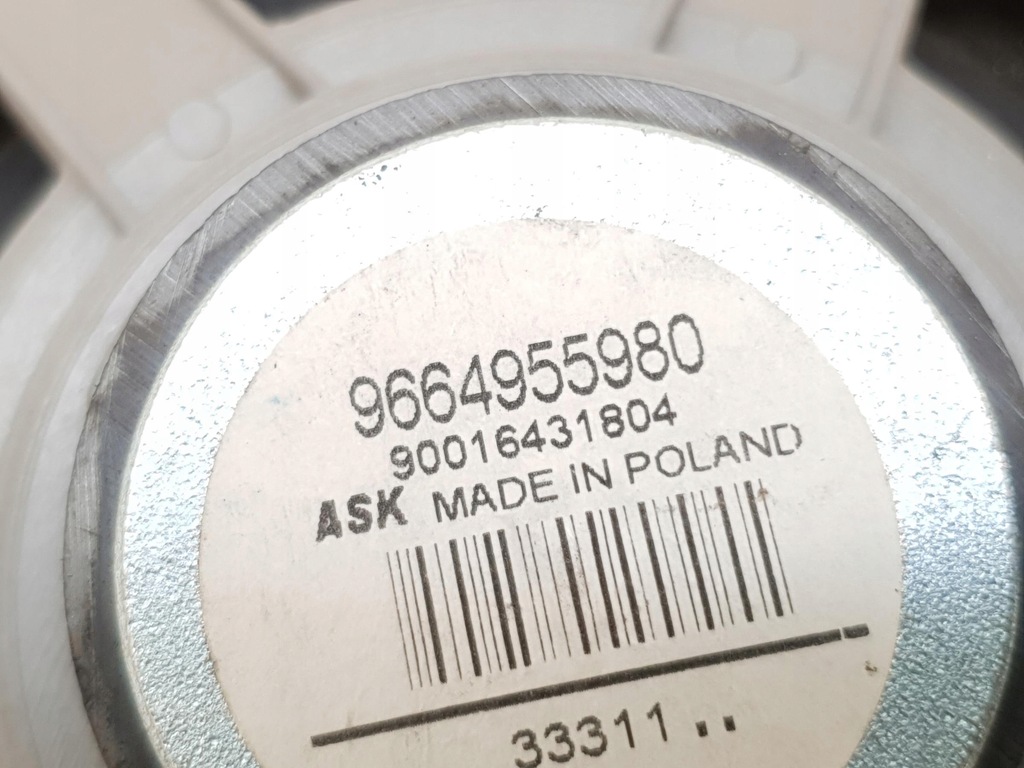 фото №6, Динамик дверь задняя citroen ds3