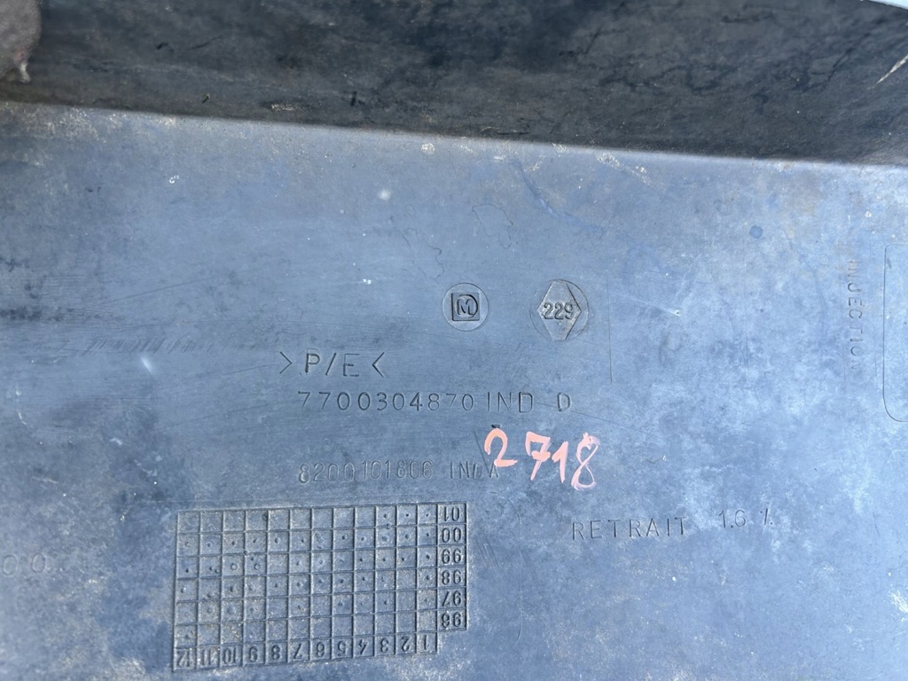 фото №3, Молдинг двері правий задня renault kangoo i 7700304870