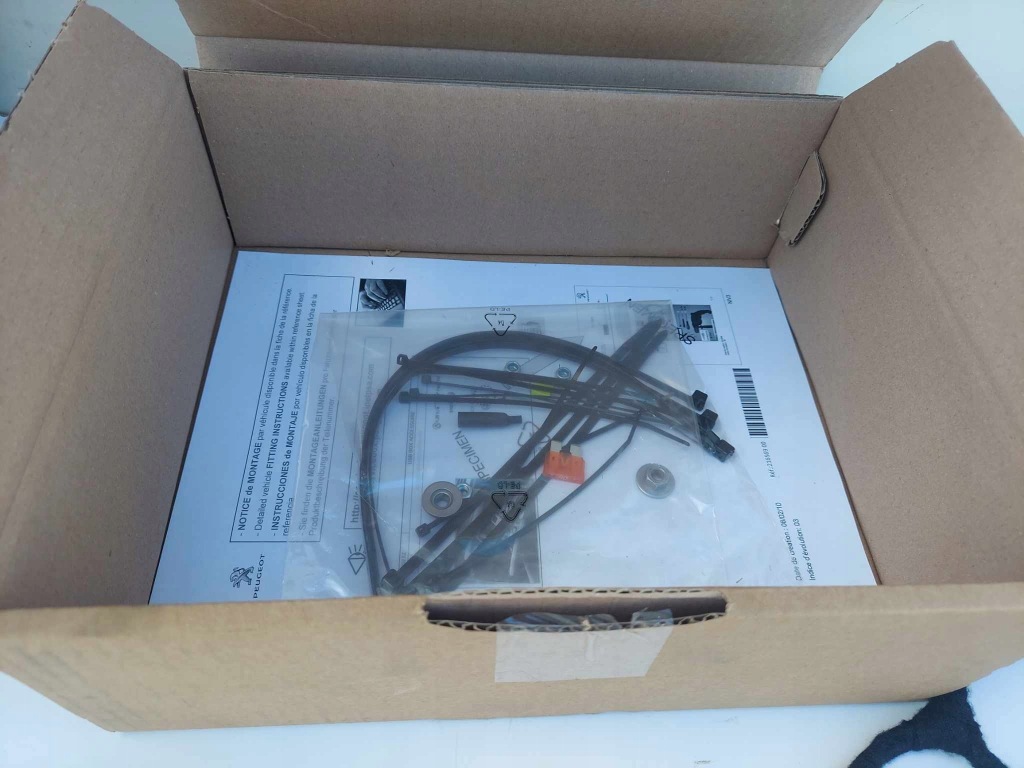 фото №4, Citroen c4 iii 2008 ii модуль электропроводка фаркоп nowa 115