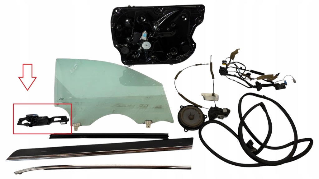 фото №1, Ручка дверь правая перед infiniti ex30d ex35 ex37 qx50