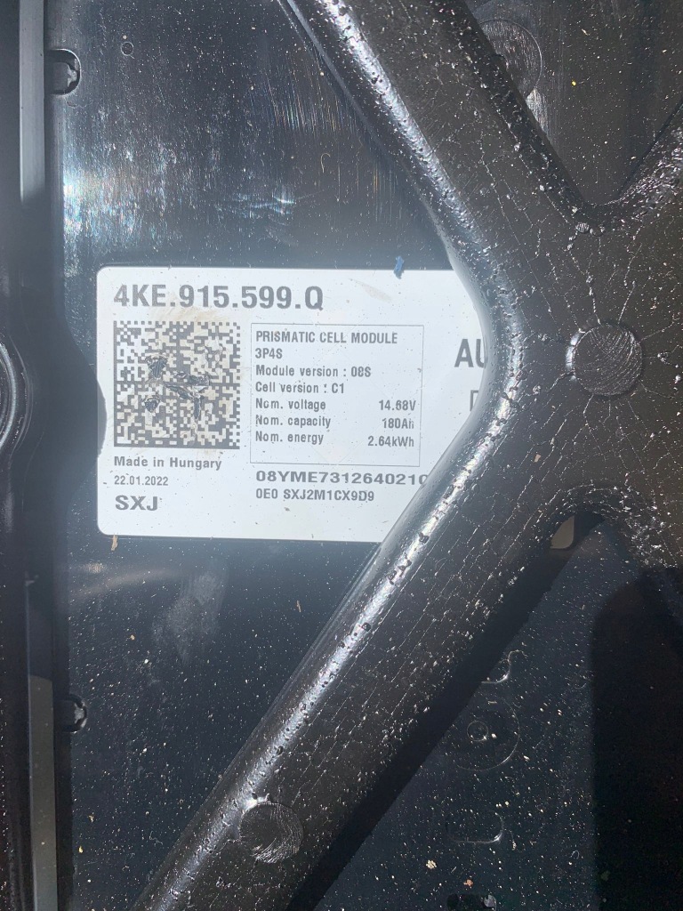 фото №7, Idealna аккумулятор аккумулятор audi e-tron etron 4ke915911bj 71kwh 50 55 1