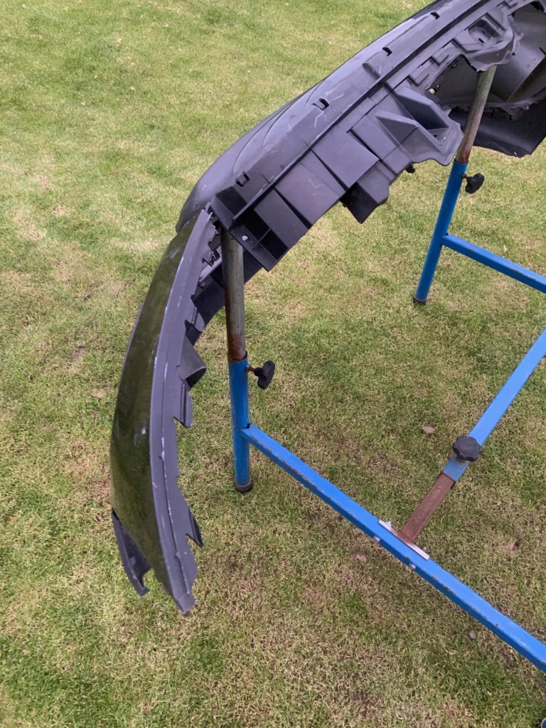 Mini cooper f56 f55 бампер перед mindnight black Недорого