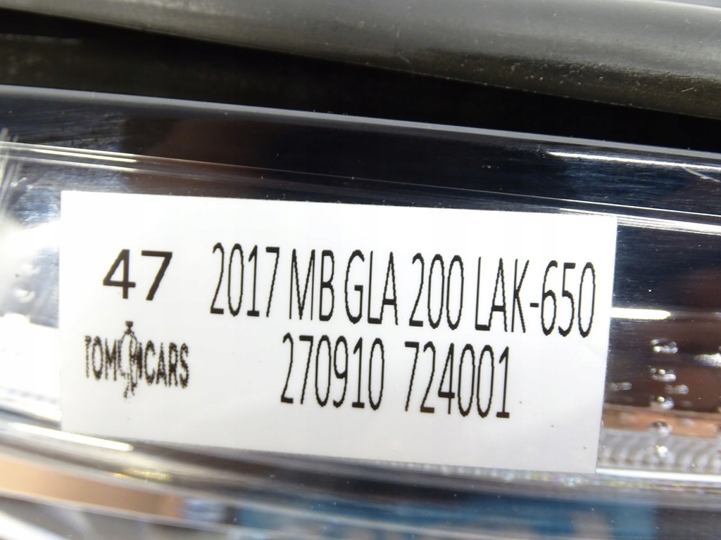 фото №9, Лампа правая перед передняя mercedes x156 full led a1569067200