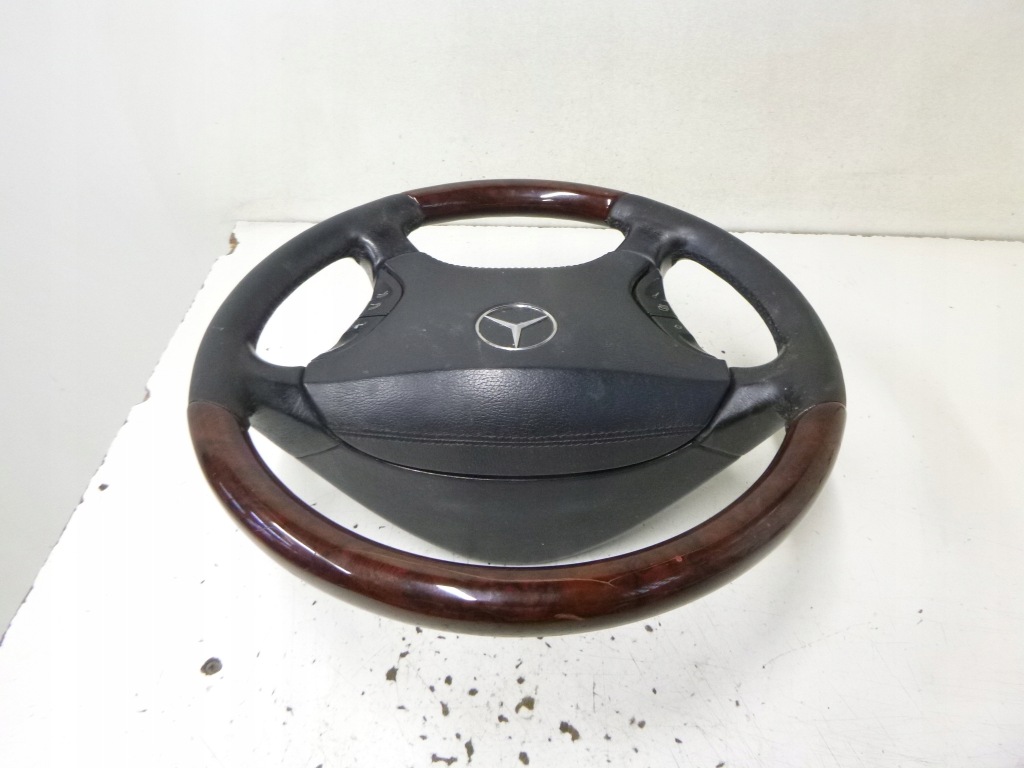 фото №7, Воздуховод + подушка безопасности mercedes w220 s klasa drewno кожа