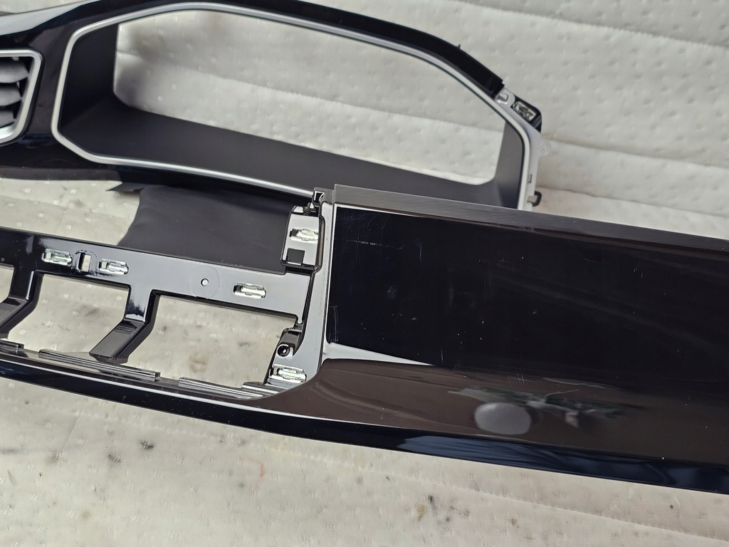 фото №10, Защита молдинг dekor консоли спидометра туннель решётка обдув vw troc t-roc