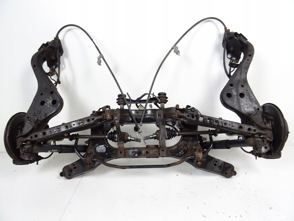 фото №12, Qashqai i j10 +2 1.6 dci балка подвеска задняя 4wd