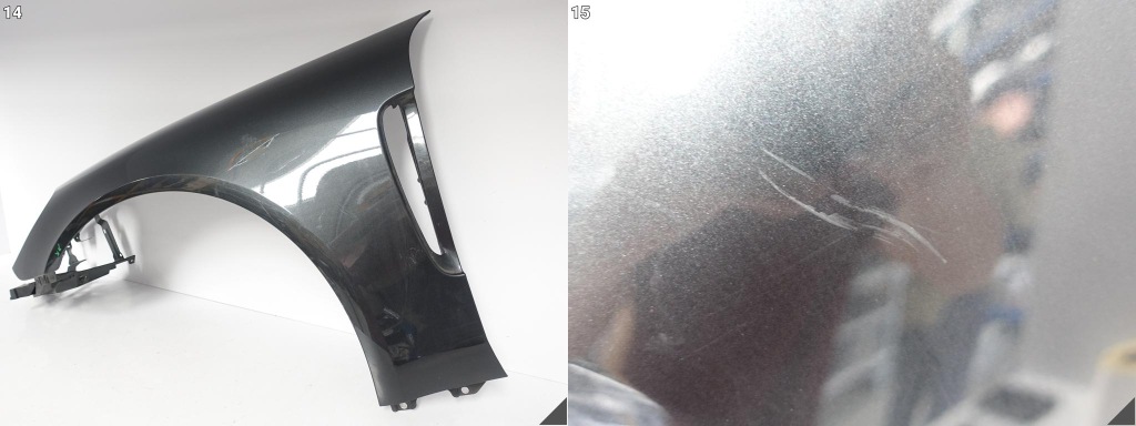 Porsche panamera g2 ii 2 поколение 971 16- крыло fender левый перед с Разборки