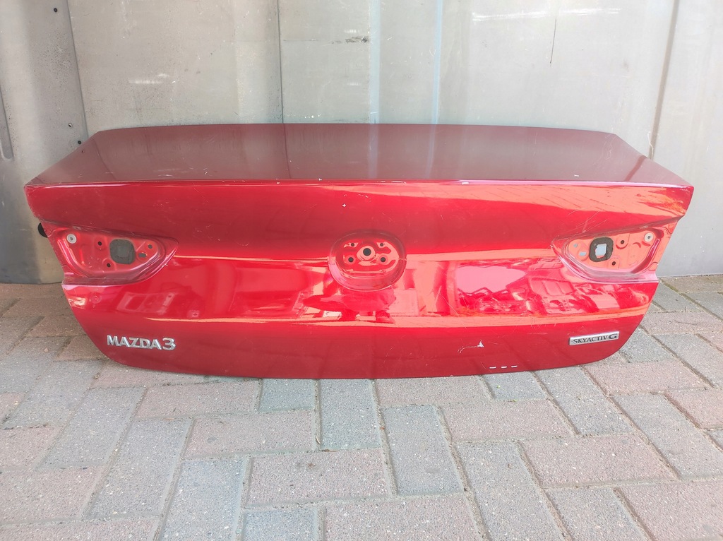 фото №1, Крышка багажника задняя задняя mazda 3 iv bp 2019-24 sedan