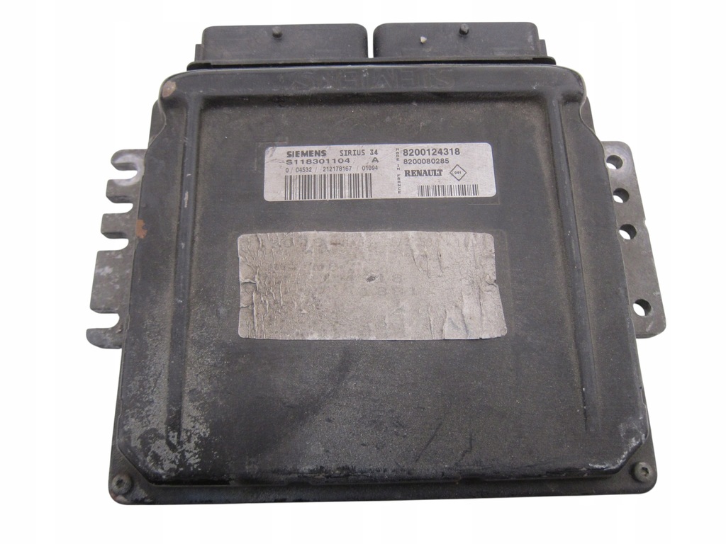фото №1, Бортовий комп'ютер блок керування двигуна ecu s118301104a 8200124318 renault