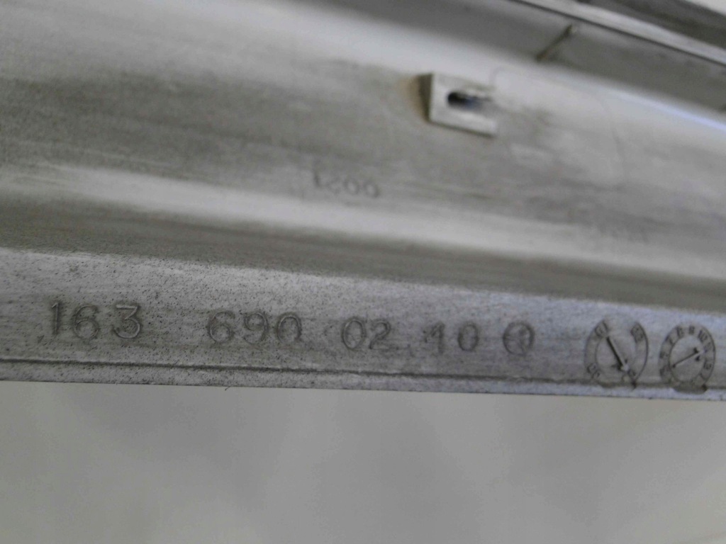 фото №7, Mercedes ml w163 163 lift молдинг поріг права