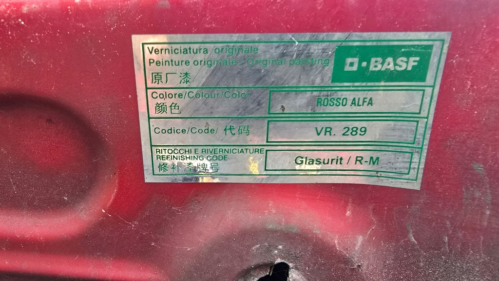 фото №3, Дверь правое задняя alfa romeo giulietta vr.289 ideał