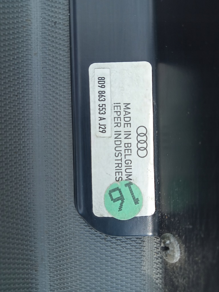 фото №12, Шторка багажника audi a4 b5 kombi 8d9863553a серая