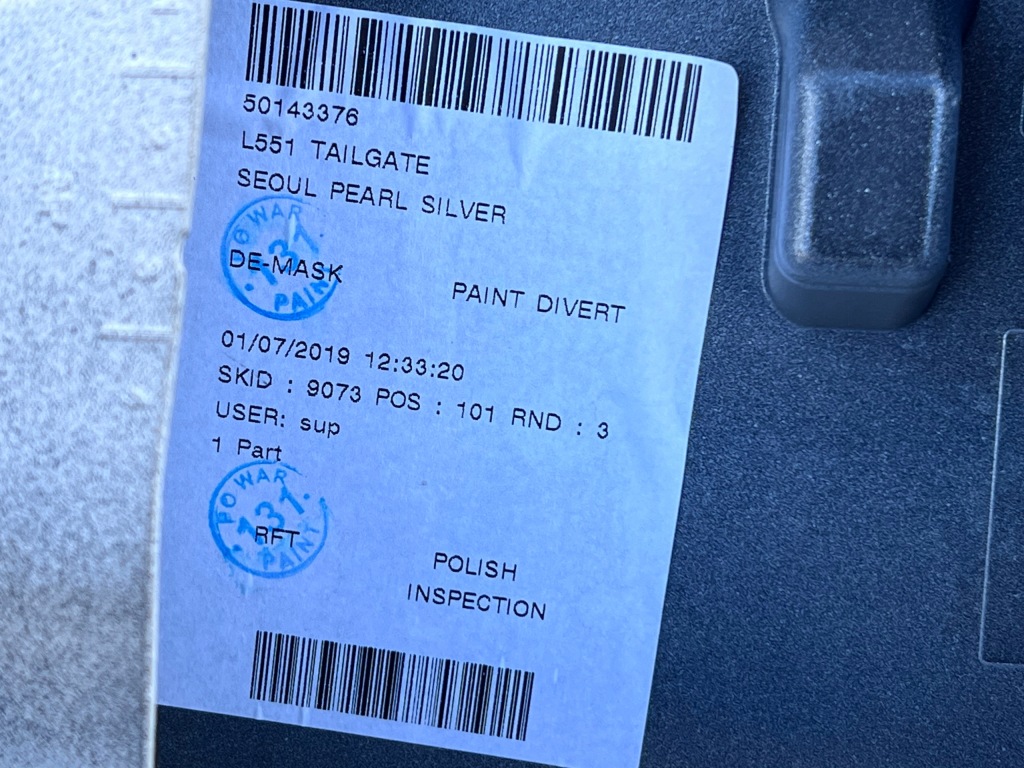 фото №6, Range rover evoque ii l551 кришка багажника багажника 2020-