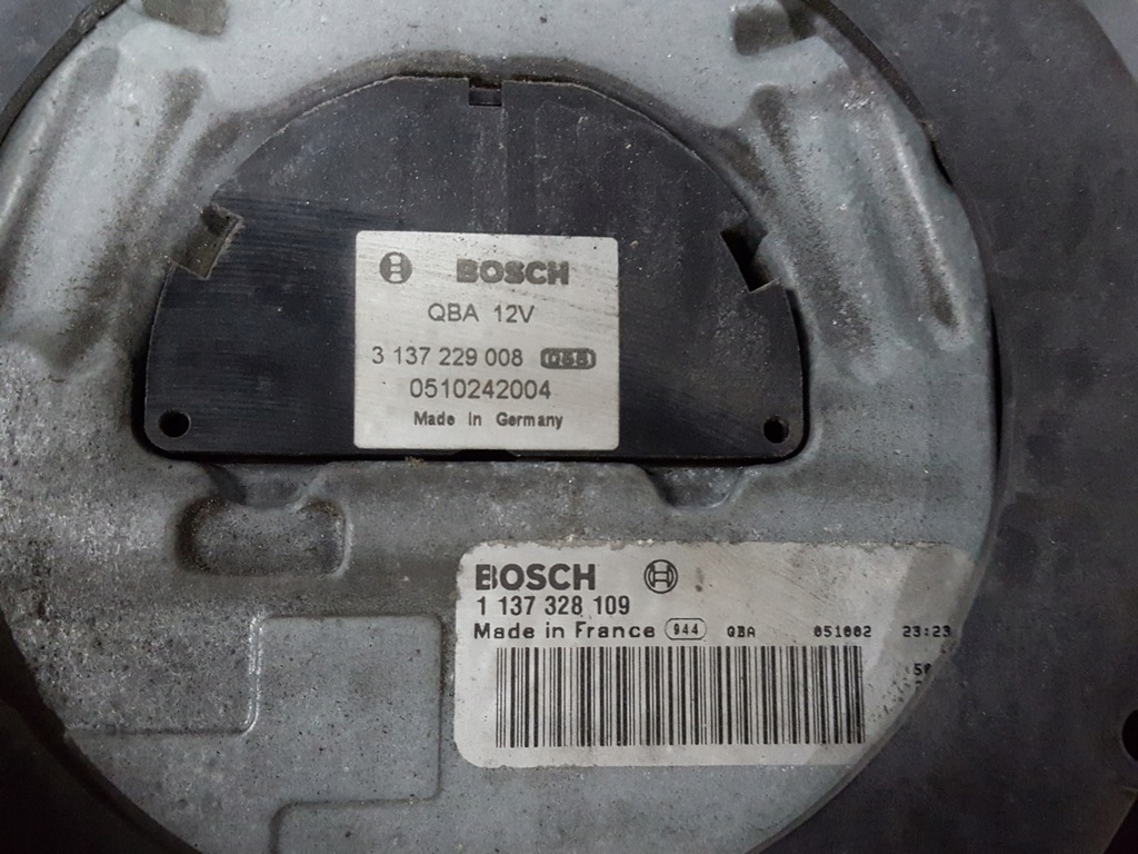 фото №4, Mercedes slk r171 04r- 1.8 k вентилятор радіатора