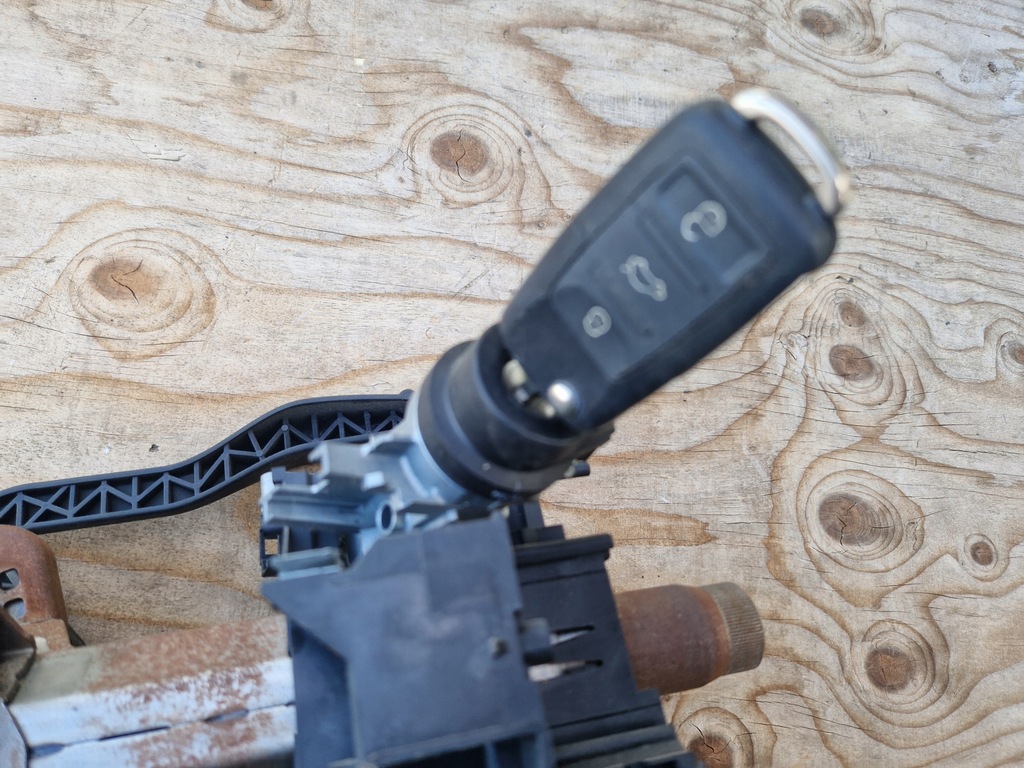 фото №11, Колонка кермова замок запалювання ключ skoda superb ii eur