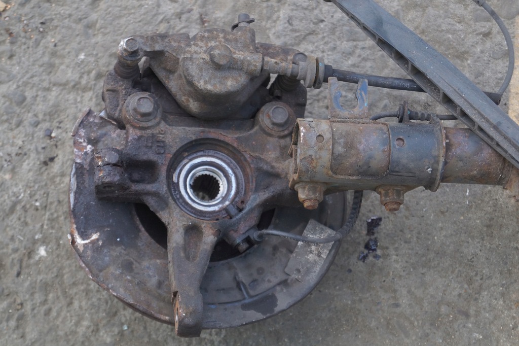 фото №8, Поворотний кулак правий перед chevrolet aveo t300 1.2b