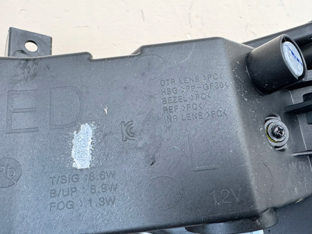 фото №12, Kia niro 2 ii 22r- лампа лівий задня ліва задня бампера led 92405-at100