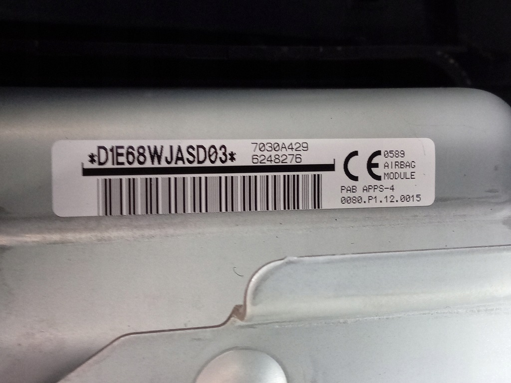 фото №8, C4 aircross панель приладів подушка безпеки ремені панель приладів натягувачі