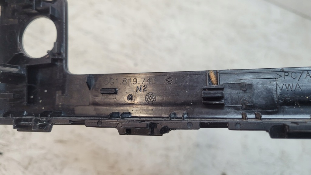 фото №8, Vw golf vii 7 13-19 dekor рамка радіо навігації 5g1819743d