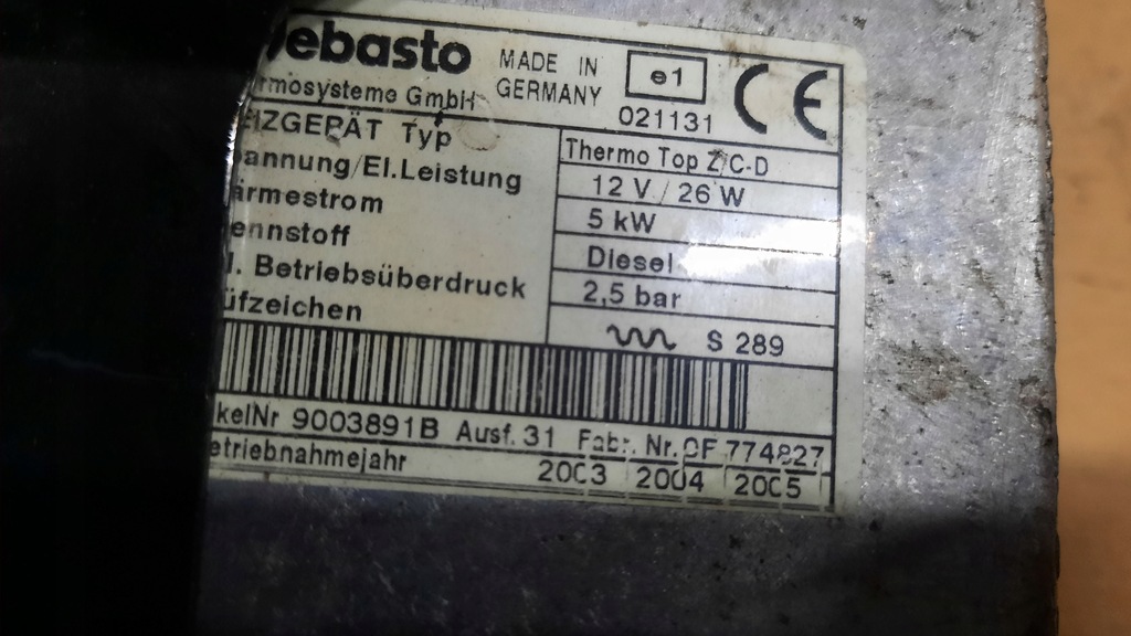 фото №5, Webasto mazda mpv 2.0d 9003891b