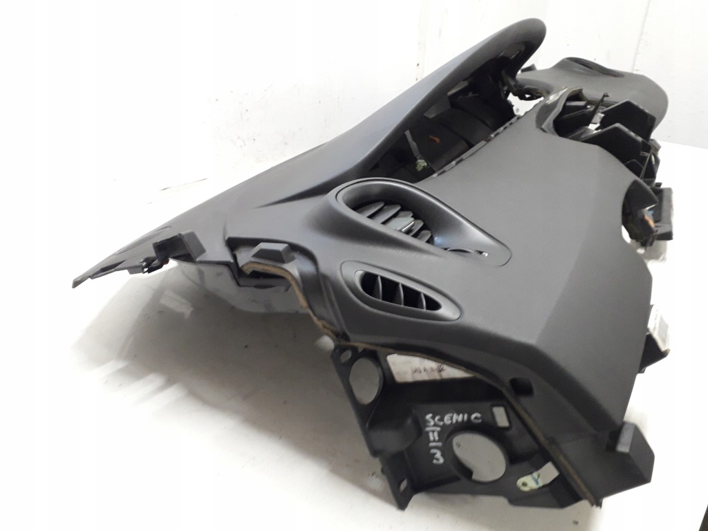 фото №7, Renault scenic 2 ii 03- консоль приборная панель подушки безопасности датчик подушка безопасности ремни