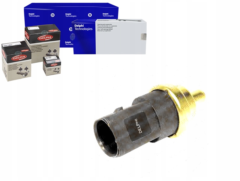 фото №12, Датчик температуры жидкость охладитель. /коричневый/ vw