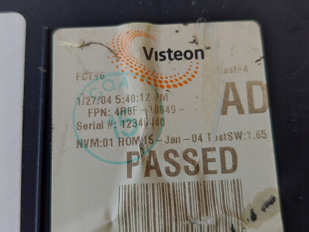 фото №9, Счетчик приборная панель jaguar s-type 2.5 v6 4r8f-10849ad