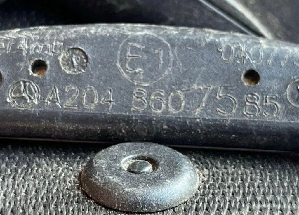 фото №12, Pas безопасности передний левый mercedes-benz c w204 607565100d 2.2l